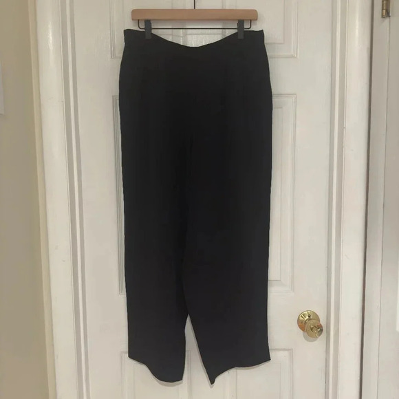 Talbots Pants - Talbots Pure Silk Wide Leg Plus Size Dress Pants